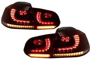 Πισινά Φανάρια Vw Golf VI (6) 08-12 Full Led Dynamic GTI R20 Look -thumb-14