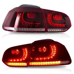 Πισινά Φανάρια Vw Golf VI (6) 08-12 Full Led Dynamic GTI R20 Look -thumb-15