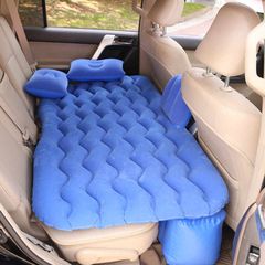 Φουσκωτό Στρώμα,Κρεβάτι Ταξιδιού Οχήματος Αυτοκινήτου για το Πίσω Κάθισμα - Carsun Inflatable Bed 026-5 - Μπλε