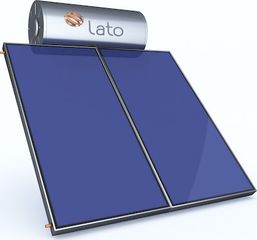 Ηλιακός θερμοσίφωνας 300 LT/3 m² glass διπλής ενέργειας, Lato