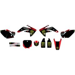 D'COR Visuals Πλήρες Σέτ Αυτοκόλλητα '' Monster Energy '' HONDA CRF 150R 2007-2021