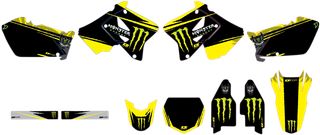 D'COR Visuals Πλήρες Σέτ Αυτοκόλλητα '' Monster Energy '' SUZUKI RM 125/250 2001-2008