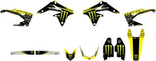 D'COR Visuals Πλήρες Σέτ Αυτοκόλλητα '' Monster Energy '' SUZUKI RM-Z 450 2008-2017