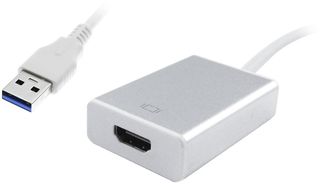 POWERTECH converter USB 3.0 σε HDMI με Audio ασημί - (PTH-022)