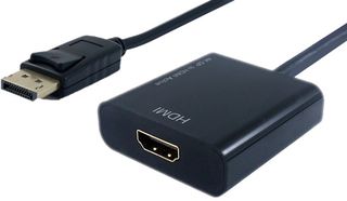 POWERTECH converter DisplayPort σε HDMI active 4K μαύρο - (PTH-033)