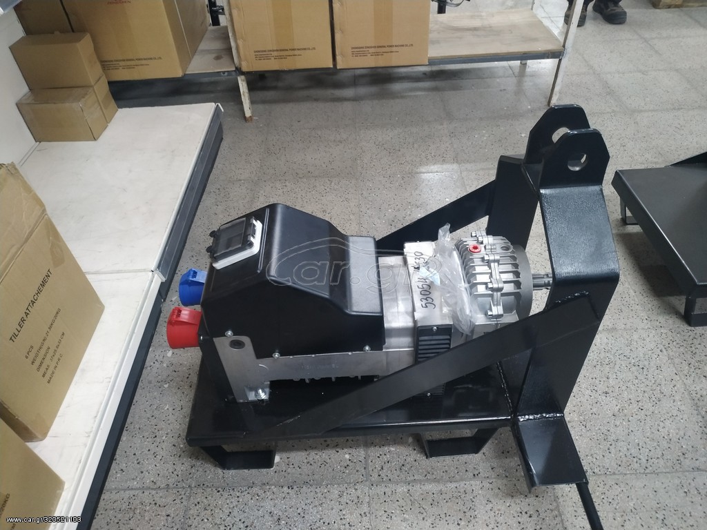 ΤΡΑΚΤΕΡΟΓΕΝΝΗΤΡIA ΜΕ ΠΟΛΑΠΛΑΣΙΑΣΤΗ  NSM  ITALIAS 22 KVA 380V AVR