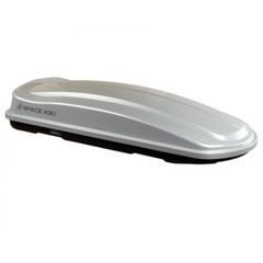 Μπαγκαζιέρα Οροφής Space 430L Silver Γυαλιστερή Με Διπλό Άνοιγμα