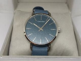 CALVIN KLEIN Even Blue Fabric Strap ΤΙΜΗ 90 ΕΥΡΩ-thumb-2