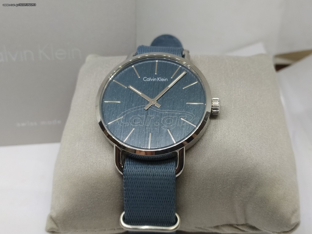CALVIN KLEIN Even Blue Fabric Strap ΤΙΜΗ 90 ΕΥΡΩ