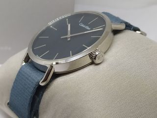 CALVIN KLEIN Even Blue Fabric Strap ΤΙΜΗ 90 ΕΥΡΩ-thumb-5