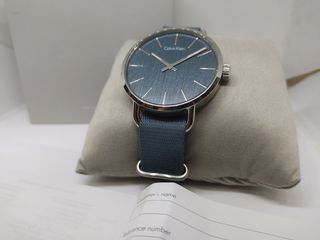 CALVIN KLEIN Even Blue Fabric Strap ΤΙΜΗ 90 ΕΥΡΩ-thumb-8