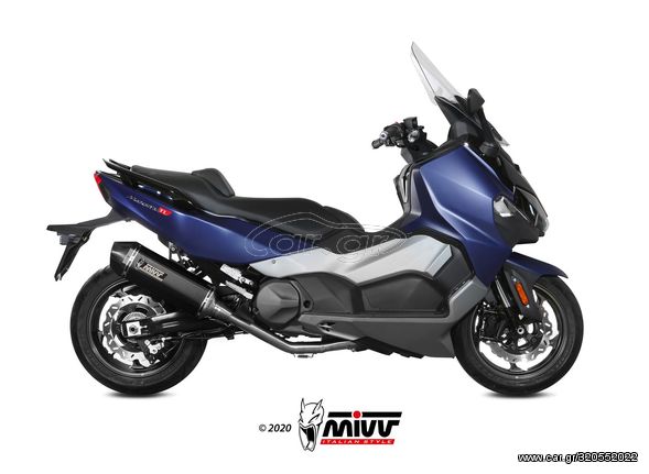 ΕΞΑΤΜΙΣΗ ΟΛΟΣΩΜΗ MAXSYM TL 500 2020-2022 SYM MIVV SPEED EDGE INOX ΜΑΥΡΗ