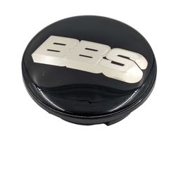 Τάπα Κέντρου Ζάντας Για BBS Μαύρο-Ασημί 65mm 1 Τεμάχιο