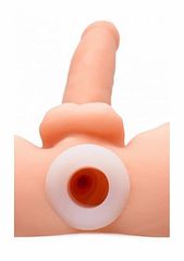 Stretch Master 2 pc Silicone Anal Grommet Set - White