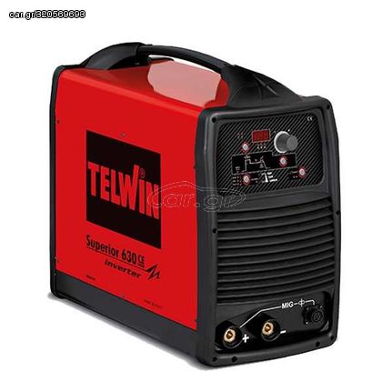 TELWIN - SUPERIOR 630 CE VRD INVERTER Ηλεκτροδίου MMA-TIG