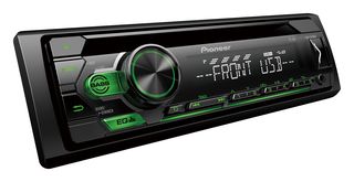 Pioneer DEH-S120UBG Ηχοσύστημα Αυτοκινήτου Universal 1DIN (USB/AUX) με Αποσπώμενη Πρόσοψη pioneer radio cd USB aux πράσινος φωτισμός
