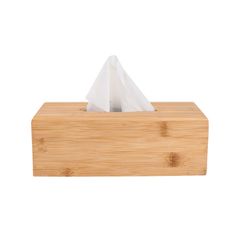 Θήκη για χαρτομάντηλα BAMBOO ESSENTIALS διαστάσεων 24x14x8.5cm Estia
