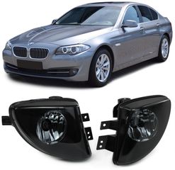 Σετ Φωτα ομίχλης προβολείς Διαφανή LED ζεύγος αριστερά δεξιά   με μαύρο καπνό BMW 5-σειρές F07 F10 F11 10-13