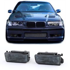Σετ Φωτα ομίχλης προβολείς Διαφανή LED ζεύγος αριστερά δεξιά  ζευγάρι με μαύρο καπνό για BMW 3-σειρά E36 90-99 και M3