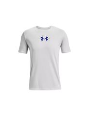 Under Armour Repeat Ανδρικό T-shirt Λευκό με Στάμπα 1371264-014