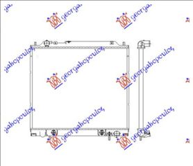082806310 ΨΥΓΕΙΟ 2.4 ΒΕΝΖ-2.5 T.D. (50x59,5x27)Κ.Κ MITSUBISHI L300 88-13 MITSUBISHI L400 94-05