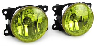 Σετ Φωτα ομίχλης προβολείς Διαφανή LED ζεύγος αριστερά δεξιά  ζευγάρι κίτρινο χρώμα για το Citroen C3 A51 SX Picasso DS3