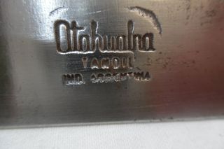 Παλιό Αργεντίνικο χειροποίητο μαχαίρι ATAHUALPA TANDIL.-thumb-3