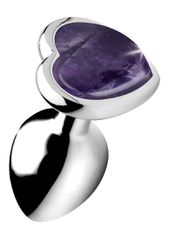 Μικρή Πρωκτική Σφήνα με Πετράδι Purple Heart - XR Brands