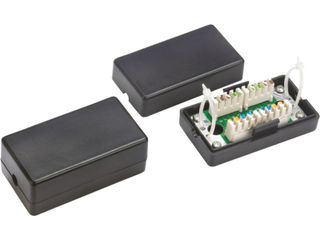 Alantec WTM06 network junction box Cat5e Black