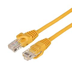 A-LAN KKU5ZOL0.5 networking cable 0.5 m Cat5e U/UTP (UTP) Yellow