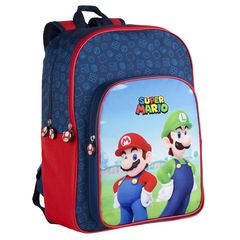 Super Mario Bros Mario and Luigi backpack 42cm