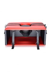 Queening Chair - Black and Red