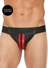 Plain Front With Zip Jock - S/M - Red