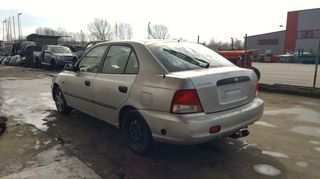 Φαναρι πισω αριστερο Hyundai Accent 5θυρο 1.3 12v 84Ps κωδικος κινητηρα G4EA 1999-2002 SUPER PARTS