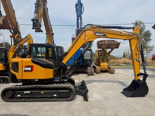 Εκσκαφάκι (διαβολάκι) Sany 2025 SY80U New . 8800kg. Πλατος 2.22m