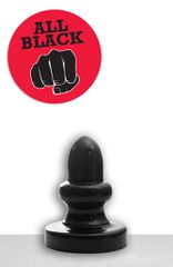 All Black - AB 52 Μαύρο ABS/PVC Dildo