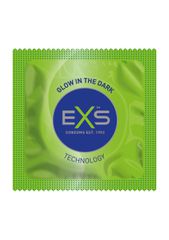 Exs Glowing Condom - 1 pack