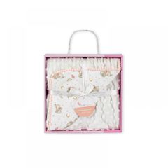 INTERBABY ΚΟΥΒΕΡΤΑ ΑΓΚΑΛΙΑΣ 80X110 CORAL FLECCE