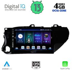 DIGITAL IQ BXD 6721_CPA (10inc) MULTIMEDIA TABLET for TOYOTA HILUX mod. 2017> | Pancarshop