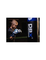 6oz Kids Boxing Gloves Junior Blue-thumb-5