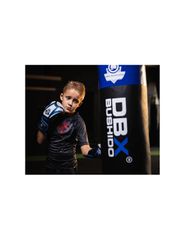 6oz Kids Boxing Gloves Junior Blue-thumb-4