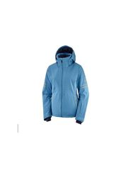 Salomon Brilliant LC1385200 Γυναικείο Μπουφάν για Σκι & Snowboard Μπλε