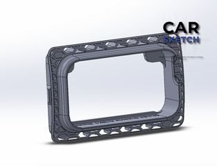 Skoda Octavia 4/MK1 Βάση iboost αεραγωγού-thumb-1