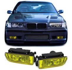 Σετ Φωτα ομίχλης προβολείς Διαφανή LED ζεύγος αριστερά δεξιά  ζευγάρι  BMW 3 SERIES E36 και M3 90-99