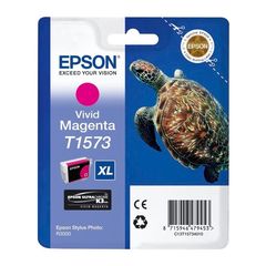 ORIGINAL Epson Μελάνι Inkjet T1573 XL Vivid Magenta (T15734010)