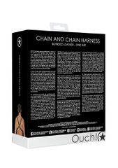 Chain And Chain Harness - One Size - Black-thumb-3