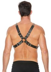 Chain And Chain Harness - One Size - Black-thumb-5