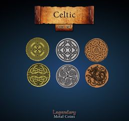 Celtic Coin Set (x24)