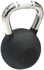 AMILA Kettlebell Rubber Cover Cr Handle 24kg (44573)