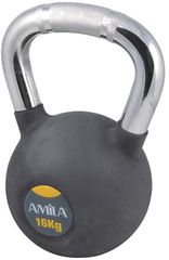 AMILA Kettlebell Rubber Cover Cr Handle 16Kg (44498)